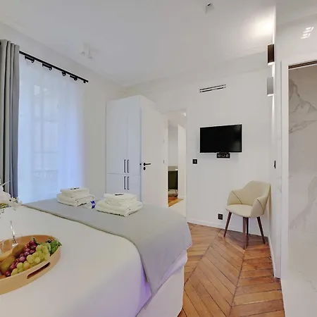Apartmán Charming - 2br 6p - Gare Saint-lazare