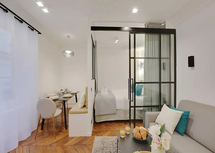 Apartmán Charming - 2br 6p - Gare Saint-lazare *