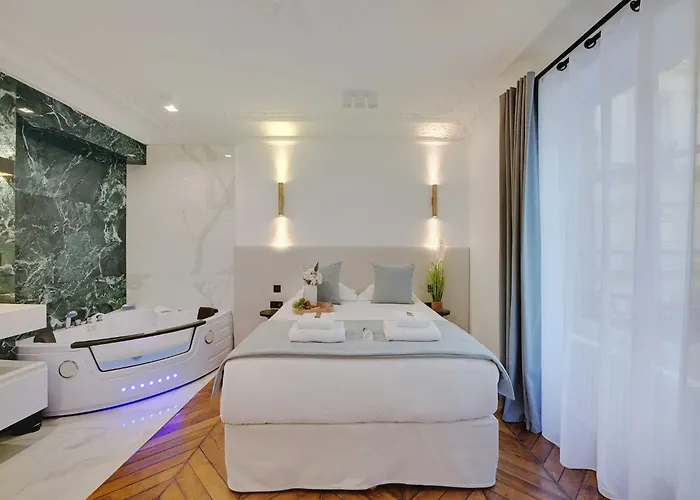 Apartmán Charming - 2br 6p - Gare Saint-lazare *