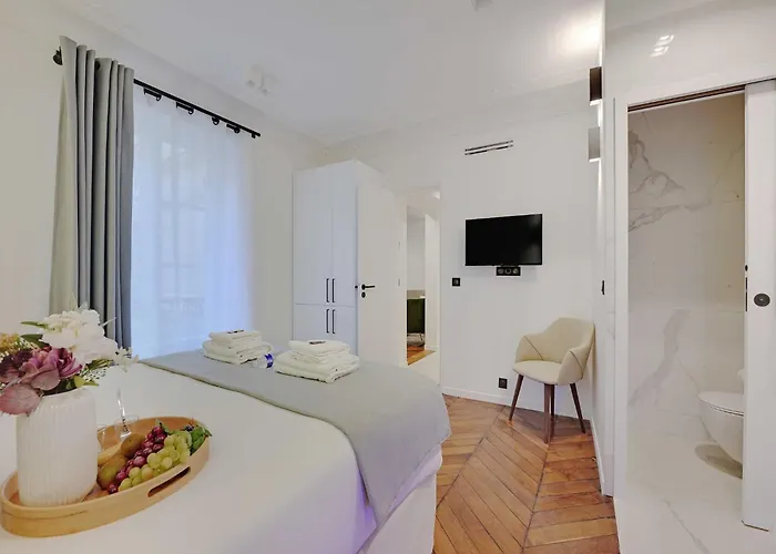 Apartmán Charming - 2br 6p - Gare Saint-lazare
